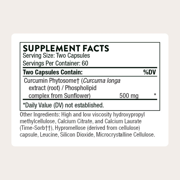THORNE - Curcumin Phytosome 500 mg (Meriva)