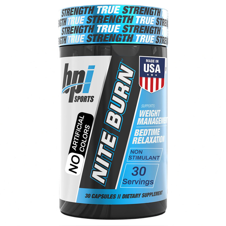 BPI Sports Nite Burn Fat Burner for Women & Men