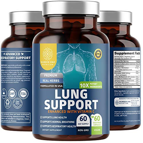 Number One Nutrition N1N Premium Lung Support Supplement [10 Potent Ingredients]
