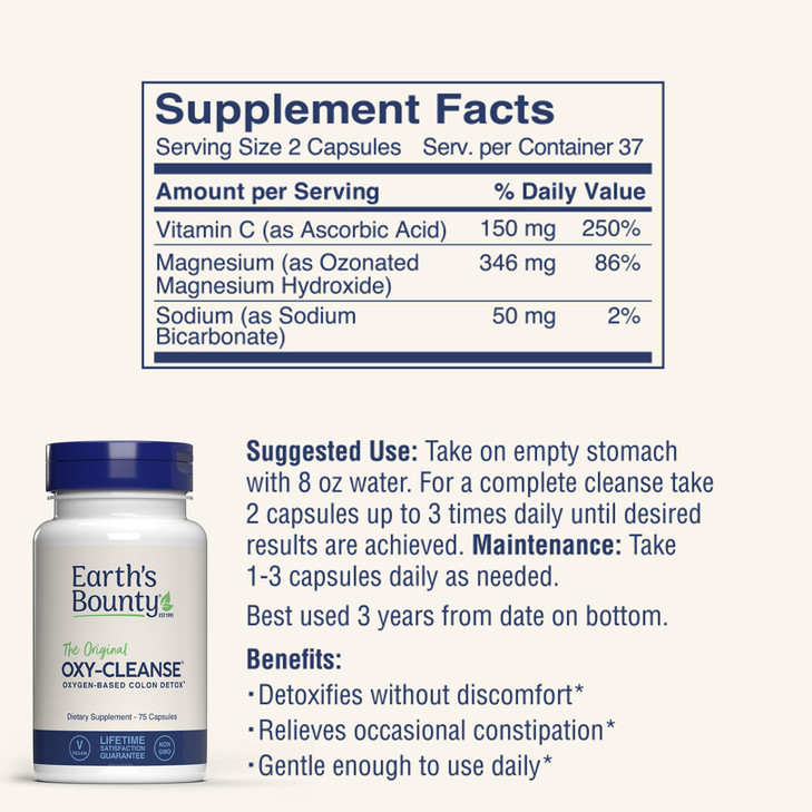 Earth's Bounty - Oxy-Cleanse Colon Conditioner