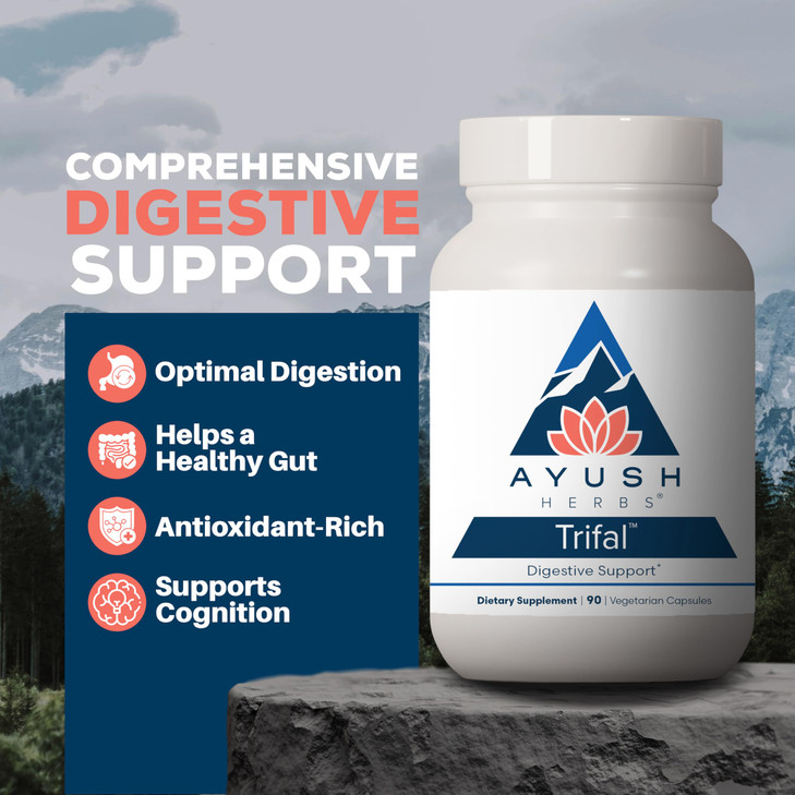 Ayush Herbs Trifal Digestive Support with Amla