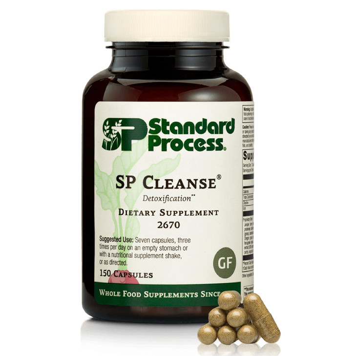 Standard Process SP Cleanse - Healthy Kidney & Liver Support Supplement
