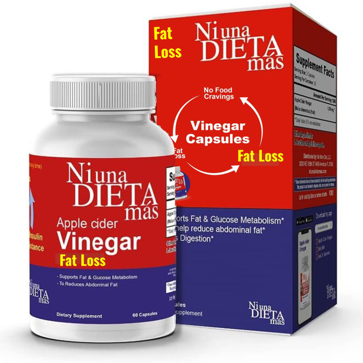 Reduce Abdominal Fat - Apple Cider Vinegar Capsules