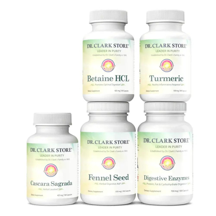 Dr. Clark Digestive Aid - Digestive Dietary Supplement Colon Cleanse