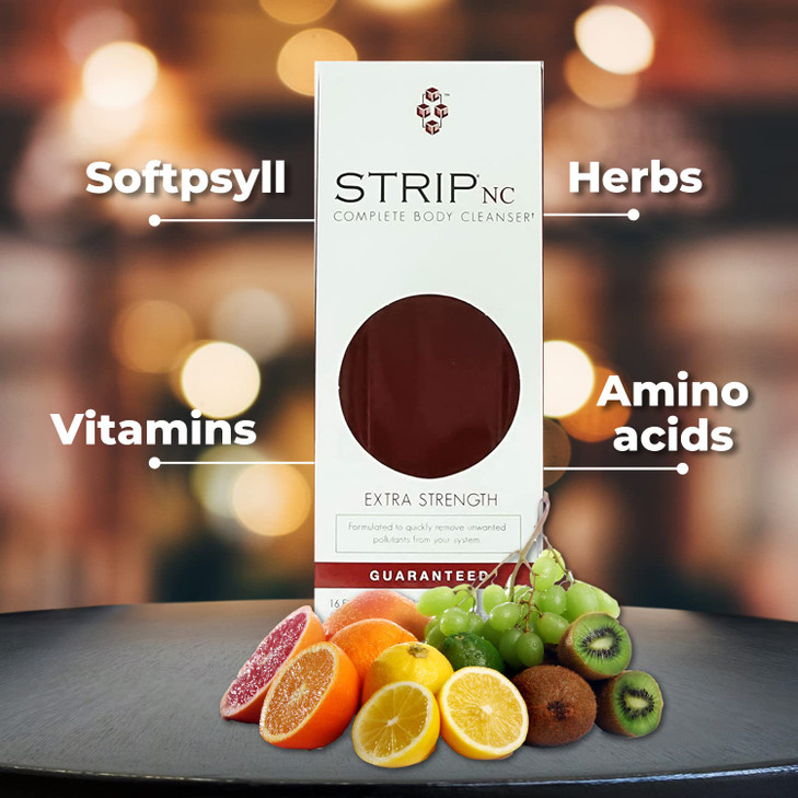 Wellgenix Strip NC Herbal Cleanse Detox Drink-Extra Strength Body Cleanser