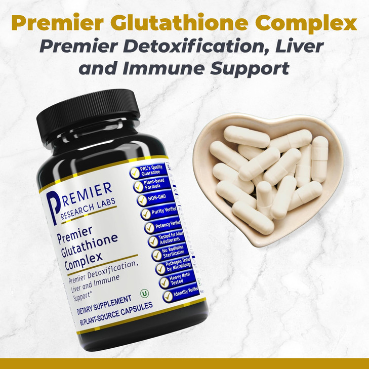 Premier Research Labs Glutathione Complex - Liver & Immune Support Supplement