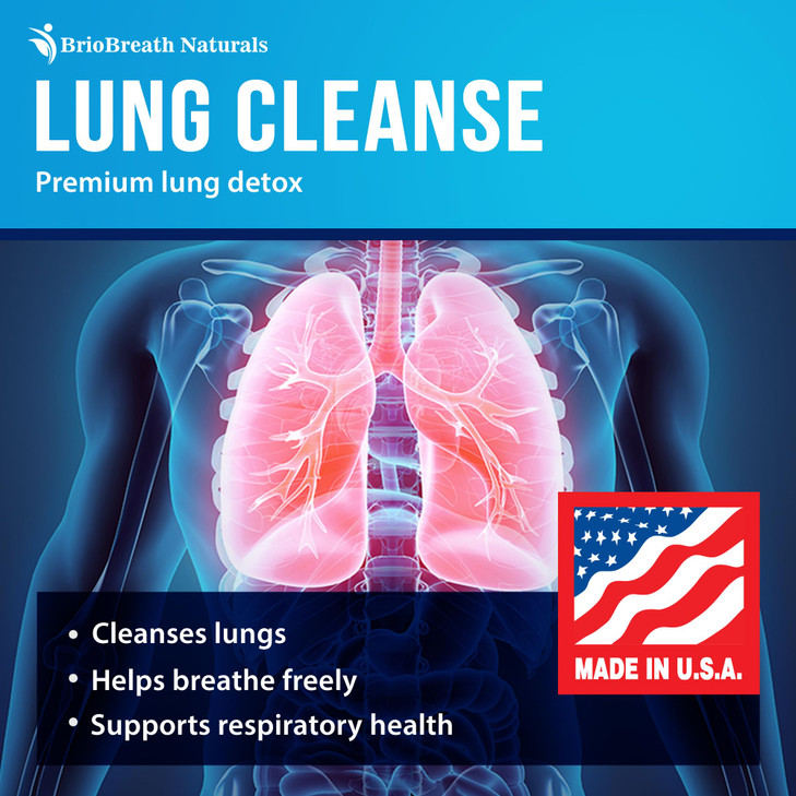 Lung Support Supplement - Natural Capsules for Lung Cleanse and Detox