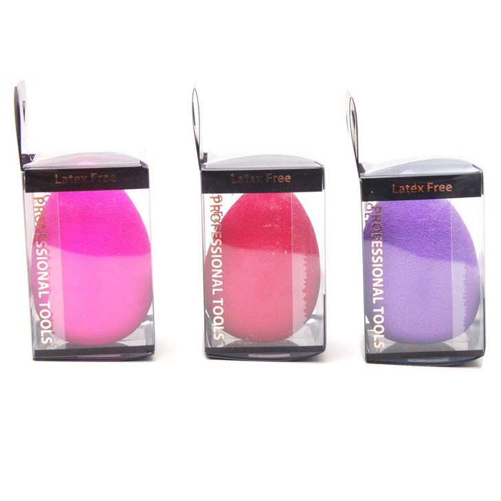 Luxxii (3 Pack) Makeup Sponge Set Blender, Latex Free Powder Puff Concealer Soft Foundation Makeup Sponges