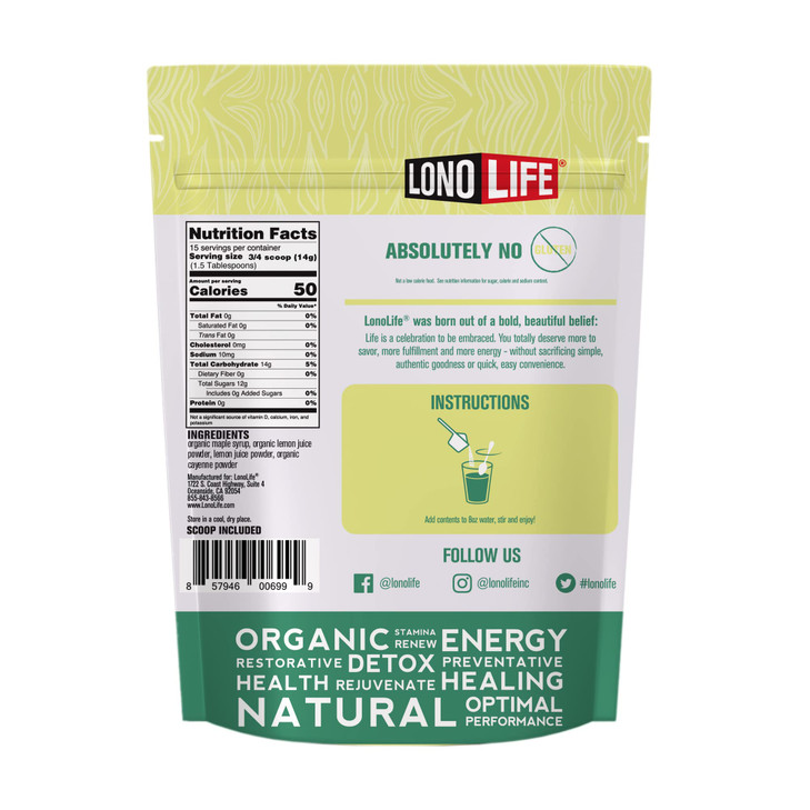Cleanse Co- Master Cleanse Lemonade - Detox Lemonade Diet Powder