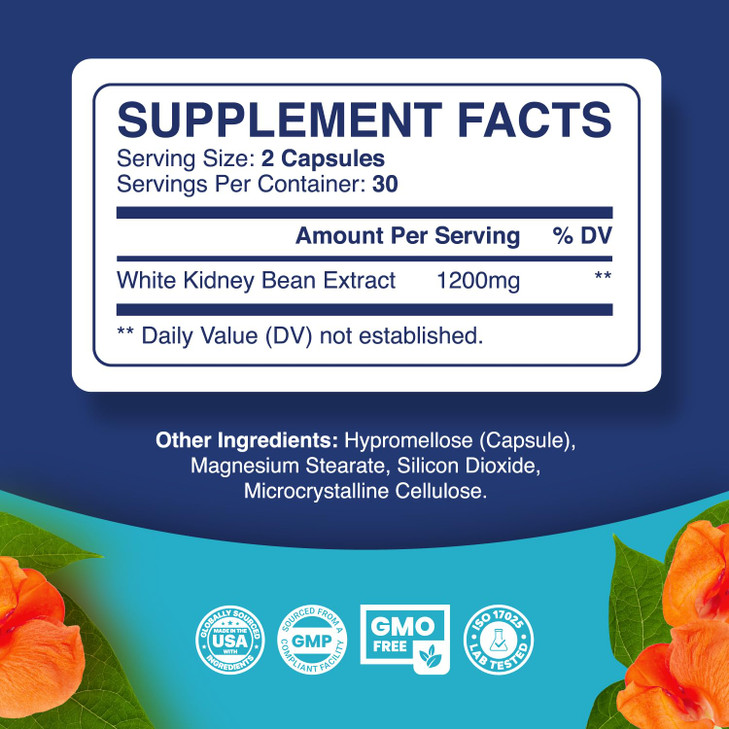 White Kidney Bean Extract Carb Blocker