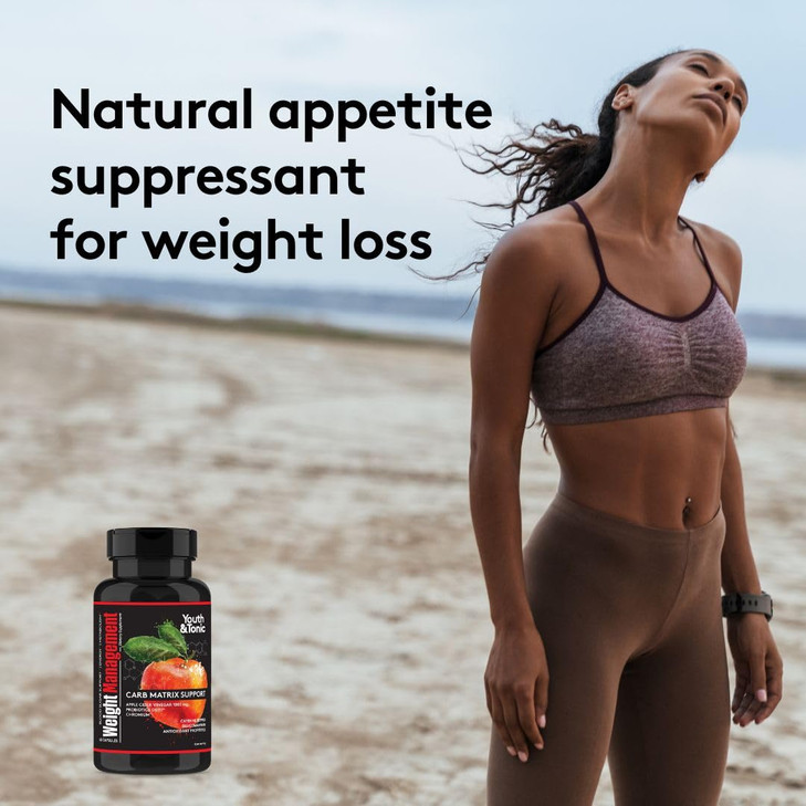 Youth & Tonic Weight Management Carb Matrix Support for Appetite Suppressant