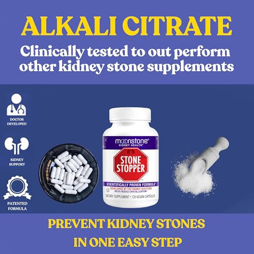 Stone Stopper Capsules, Kidney Stone Prevention, Calcium Oxalate Protector