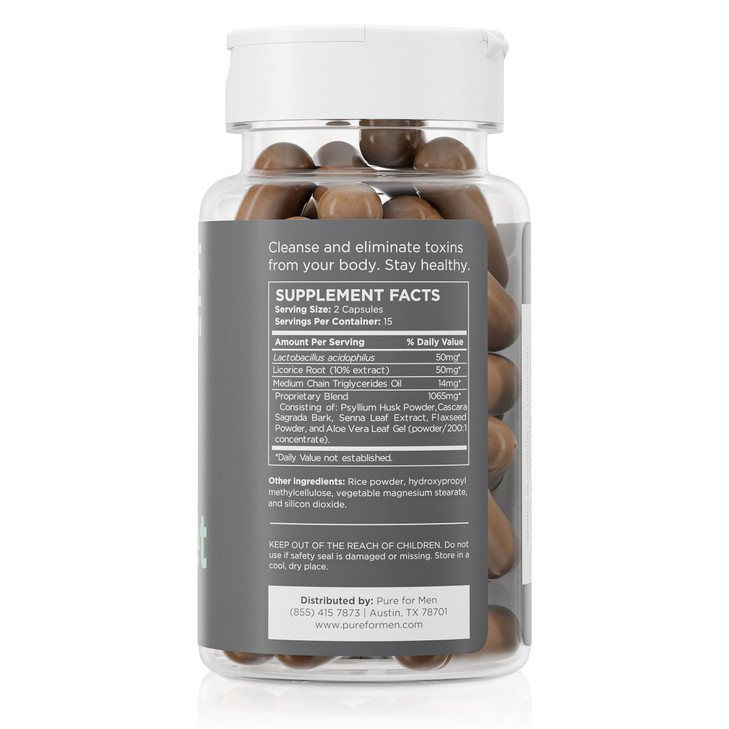 Pure for Men Detox Supplement, Reset