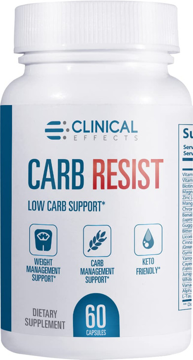 Clinical Effects Carb Resist - Carb Blocker with Vitamin C
