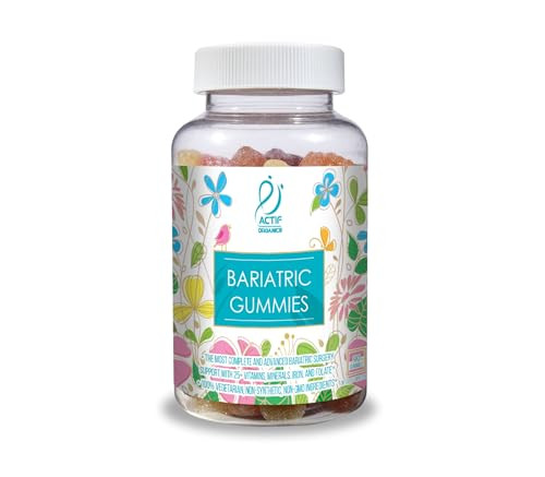 ACTIF Organic Bariatric Gummies with 25+ Organic Vitamins and Minerals