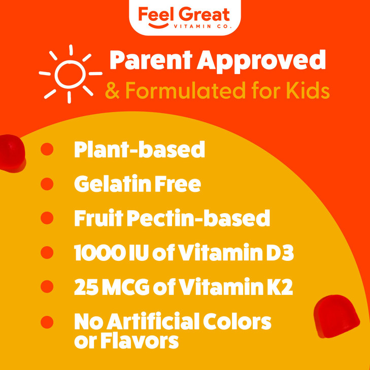 Feel Great Apple Cider Vinegar Gummies for Kids