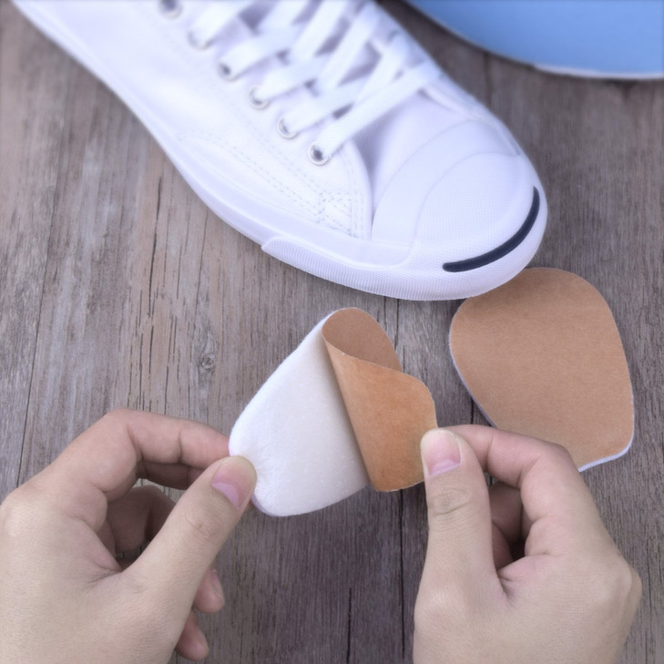 3 Pairs Large Felt Shoe Tongue Pads Cushion Inserts for Comfort