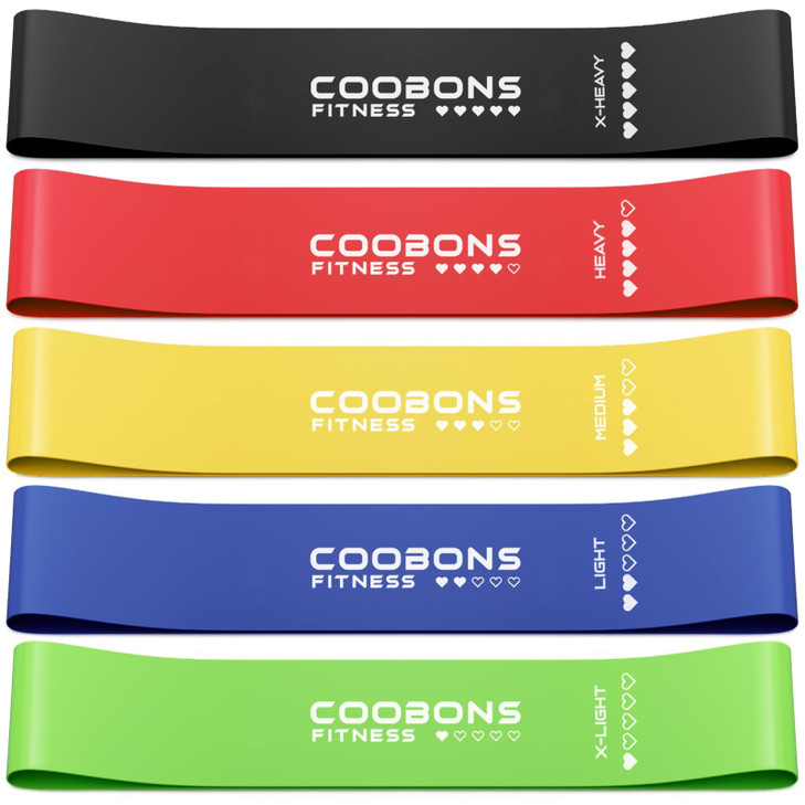 Resistance Bands for Working Out, Exercise Bands Resistance Bands Set with 5