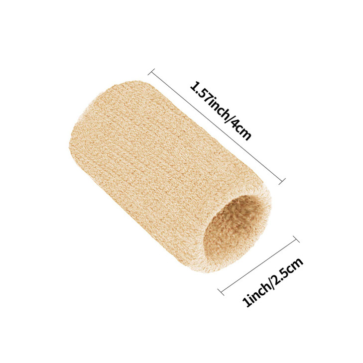 Senkary 20 Pieces Finger Compression Sleeves Elastic Finger Protectors Thumb
