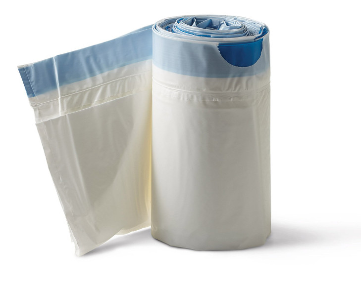 Medline Commode Liner with Absorbent Pad, 12 Count
