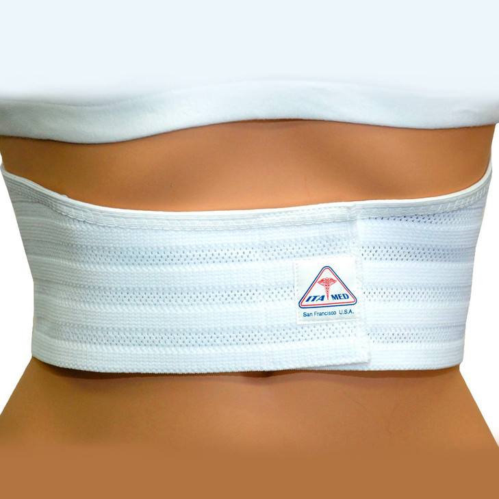 ITA-MED Rib Brace for Women, Breathable Elastic Compression Wrap & Chest