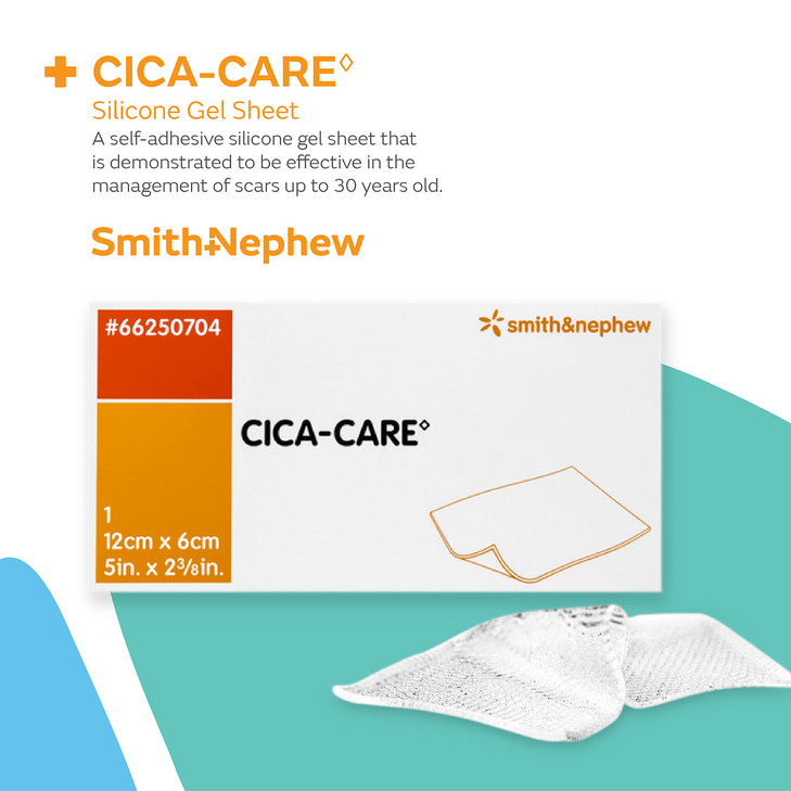 PHARMAIDEA Srl CICA-Care Self-Adhesive Silicone Gel Sheet for Scar Management