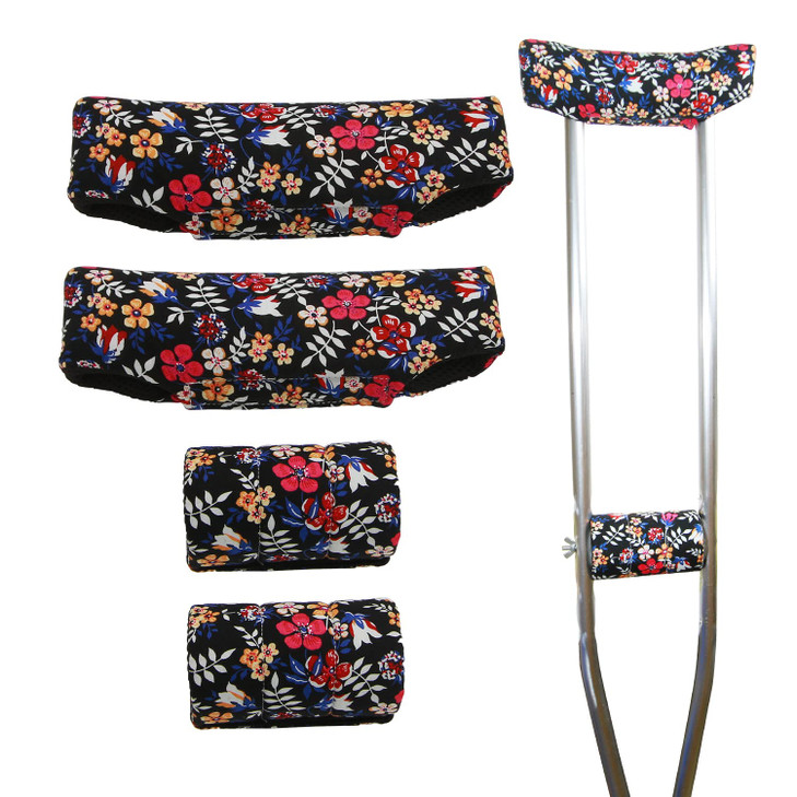 Crutches Padding Soft Foam Underarm Crutch Pads Universal Adult Handle Covers