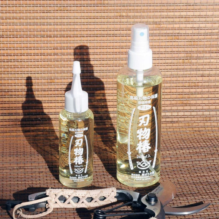 KUROBARA 100% Pure Tsubaki Japanese Cutlery Knife Maintenance Camellia Oil (8.3
