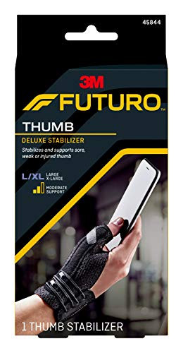 FUTURO Deluxe Thumb Stabilizer, Improves Stability, Moderate Stabilizing