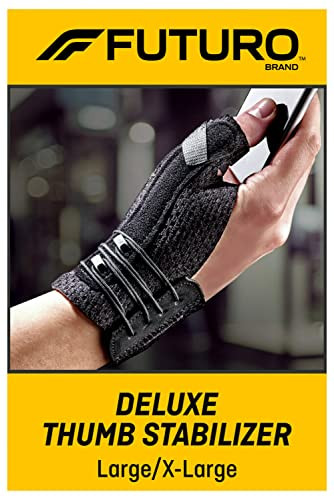 FUTURO Deluxe Thumb Stabilizer, Improves Stability, Moderate Stabilizing