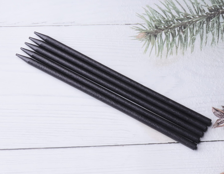 Ruwado 5 Pcs Wooden Hair Stick for Long Hair Vintage Natural Wood Long Hair Clip Pin Chinese Hair Chopsticks for Women Girls Bun Hair Style Decorativ