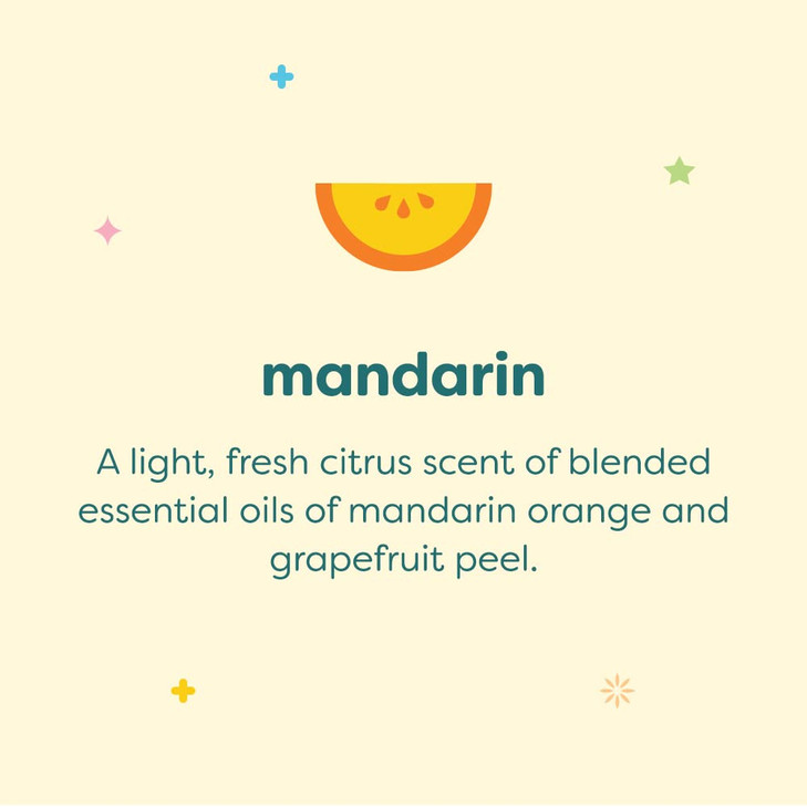 Babyganics Alcohol-Free Hand Sanitizing Wipes, Mandarin, Kills 99.9% of Common