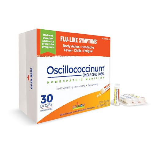 Boiron Oscillococcinum for Relief from Flu-Like Symptoms of Body Aches