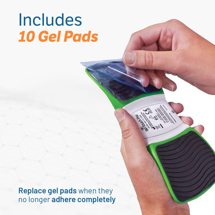 Hollywog TENS Unit Replacement Gel Pads, WiTouch Pro & Aleve Direct Therapy TENS