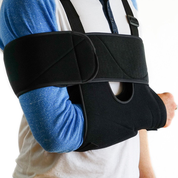 FlexGuard Support Lightweight Arm Sling for Pain Relief and Shoulder Immobilizer