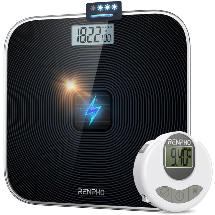 RENPHO Scale for Body Weight, Digital Weighing Elis Scales with Body Fat, Smart