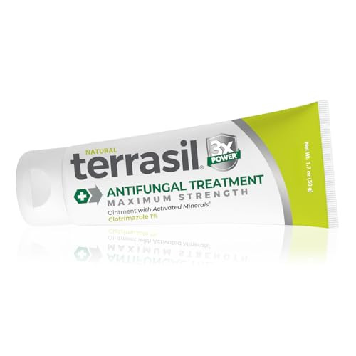 terrasil Clotrimazole Antifungal Cream, Relief for Fungal Yeast Infections, Jock