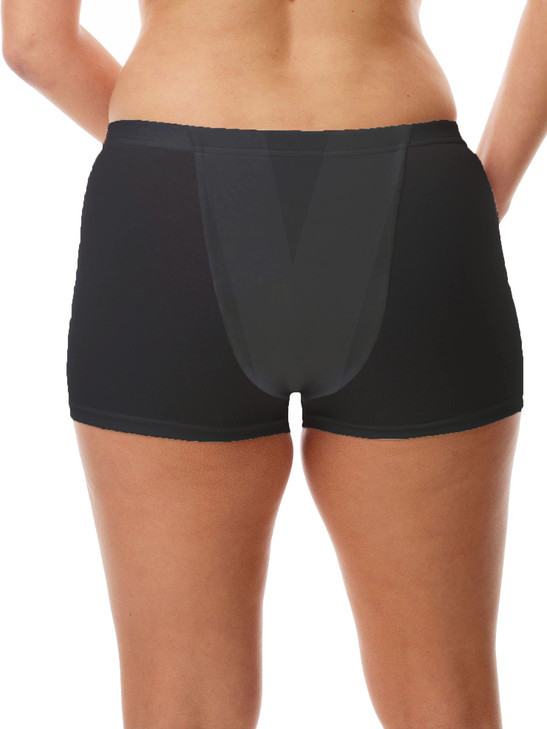 Vulvar Varicosity and Prolapse Support Boy-Leg Brief with Groin Compression