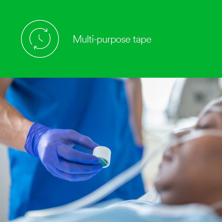 3M Micropore S Surgical Tape, 2770-2, 2 inch x 5.5 yard (2.5 cm x 5 m), 6 Rolls