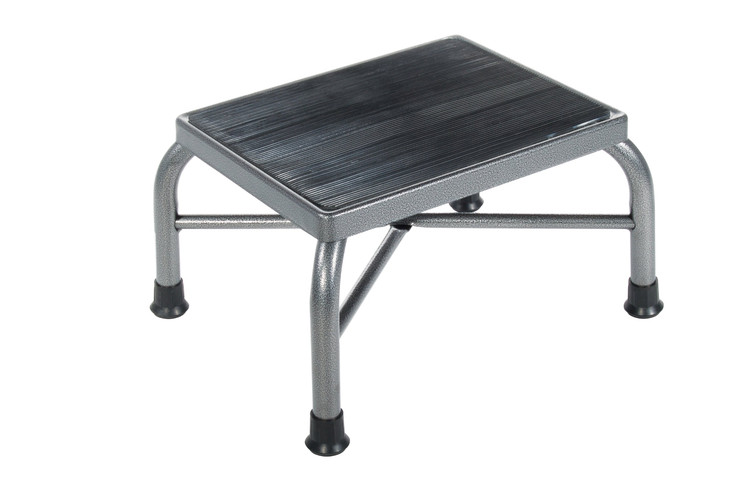 Drive Medical 13037-1SV Bariatric Heavy Duty Step Stool, Silver Vein