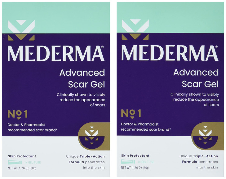 Mederma Advanced Scar Gel 1x Daily Reduces The Appearance of Old New Scars #1