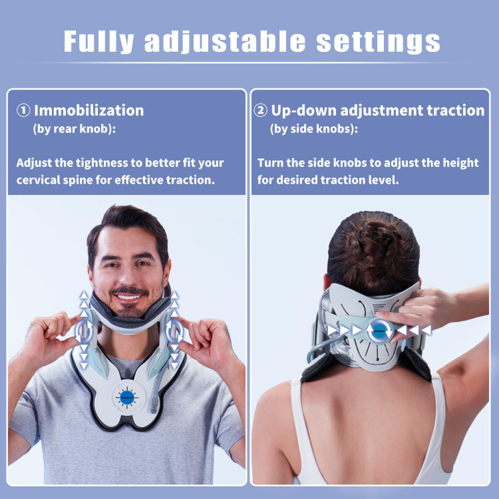 Twinklepoch Cervical Neck Traction Device, Electric Air Pump Cervical Traction