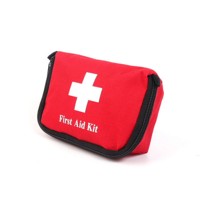 Jipemtra First Aid Bag Tote Empty Small First Aid Kit Bag Outdoor Travel Rescue
