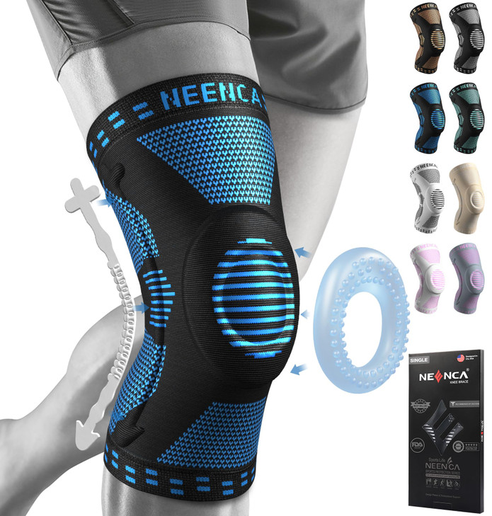 NEENCA Professional Knee Brace for Pain Relief, Medical Knee Support