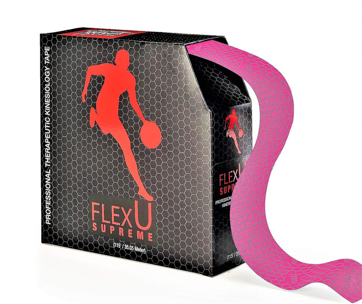 FlexU Kinesiology Tape Bulk Pack Continuous Pink