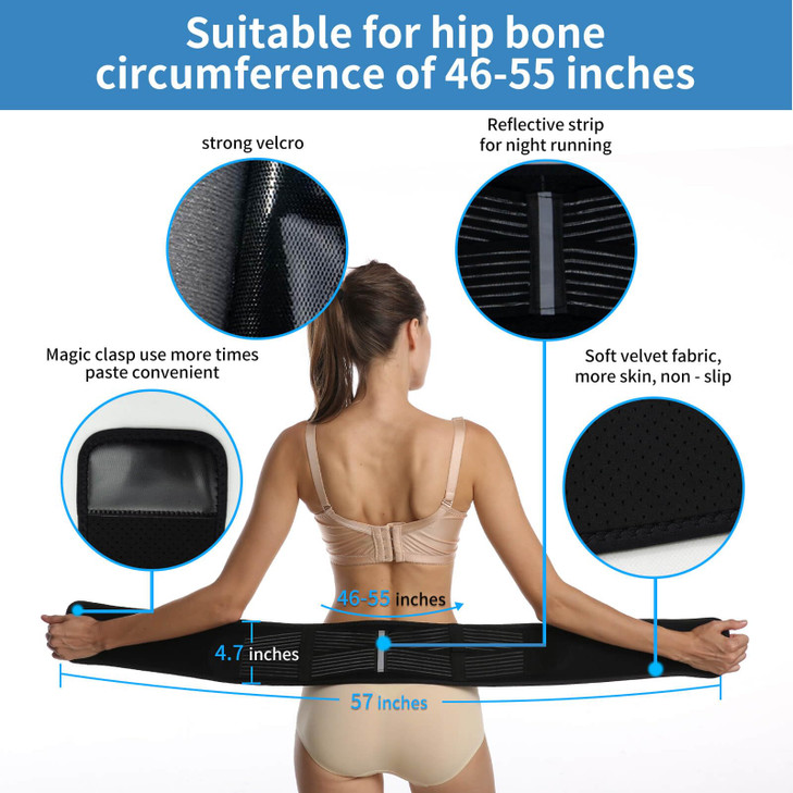 SUNFATT Sacroiliac SI Joint Belt for Women,Hip Brace
