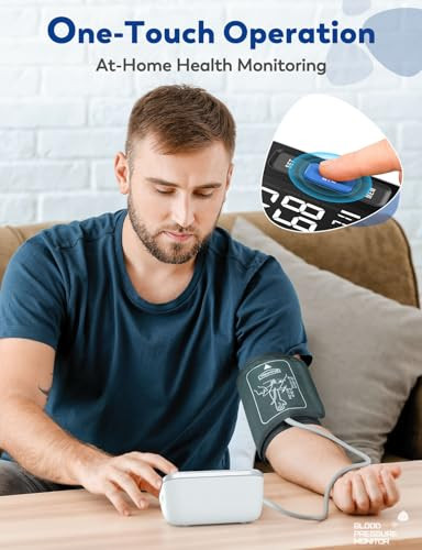 Blood Pressure Monitors for Home Use Upper Arm, Accurate Cuff 8.7-15.7 Monitor