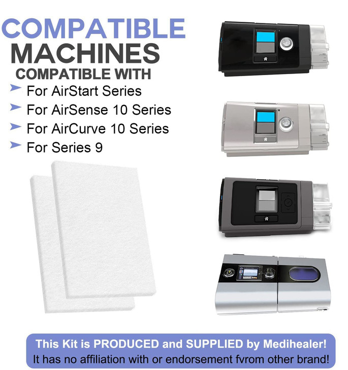 140 PCS Medihealer CPAP Filters(Six-Year-Supply)