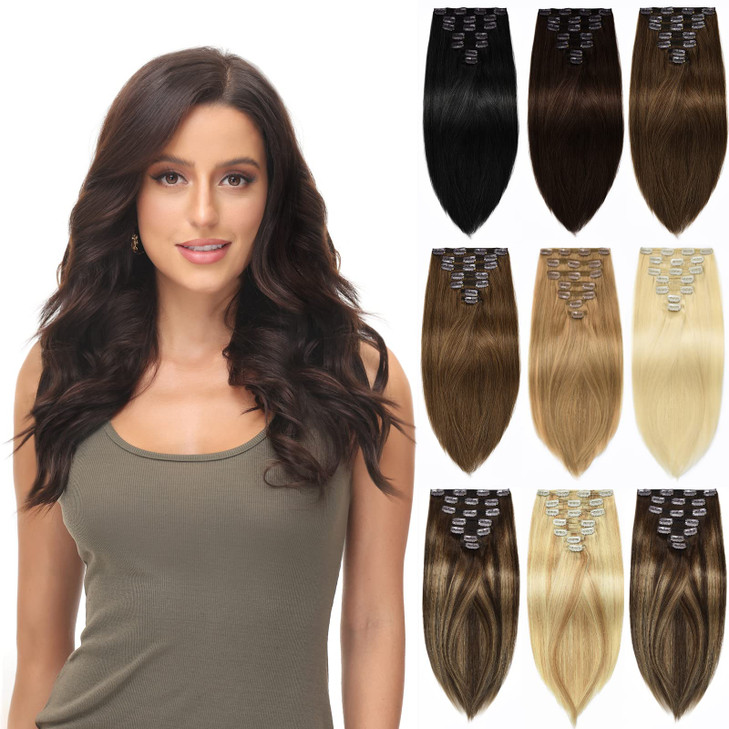 Rose bud 47 inch Tinsel Hair Extensions 12 Colours About 2400 Strands Fairy Hair Tinsel Kit