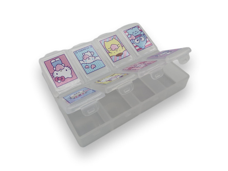 Sanrio Characters Die-Cut Medicine Supplement Portable Accessories Case Travel